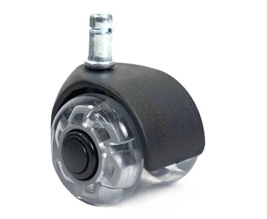 Ролик для кресла Аклас FI 11 D-50 декор, Прозрачный (00166283), изображение 2