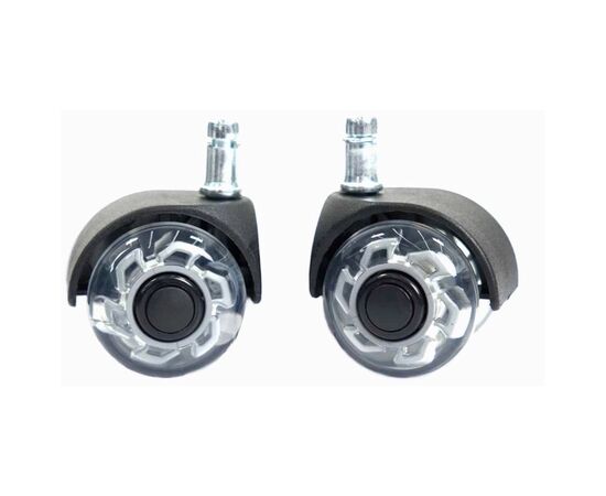 Ролик для кресла Аклас FI 11 D-50 декор, Прозрачный (00166283), изображение 5