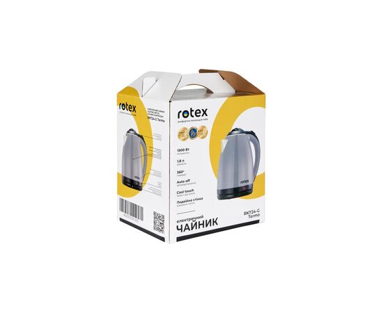 Електрочайник Rotex RKT24-G Termo, зображення 7