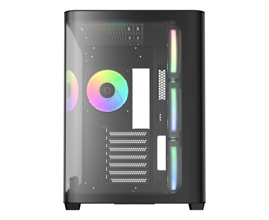 Корпус для ПК OCYPUS IOTA C70 BK CURVE ARGB DIGITAL (IOTA-C70-BKD400CD-GL), изображение 2