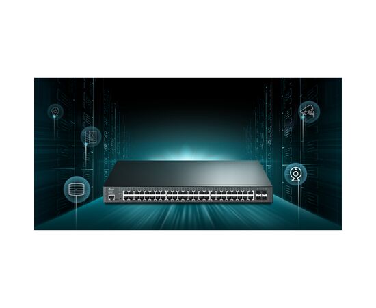 Комутатор мережевий TP-Link SG3452X, зображення 4