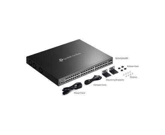 Комутатор мережевий TP-Link SG5452XMPP, зображення 6