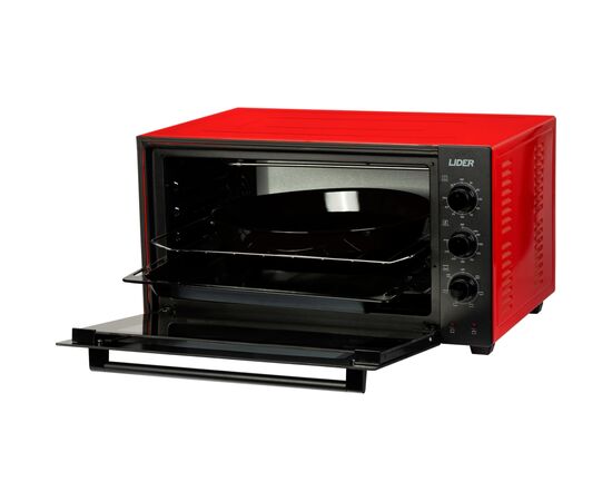 Электропечь LIDER 4223 LUX Black-Red, изображение 3