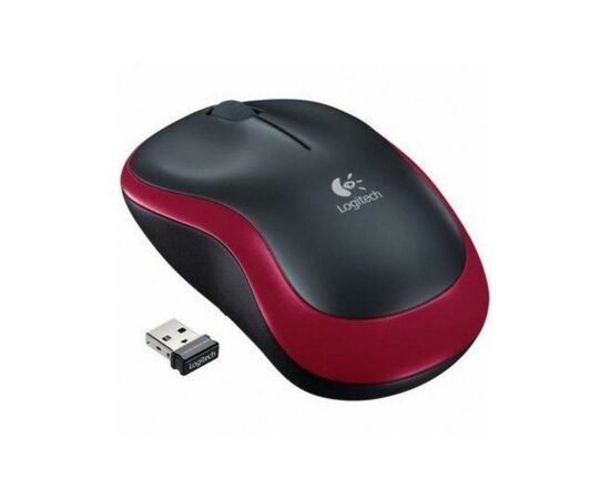 Мишка Logitech M185 red (910-002237)