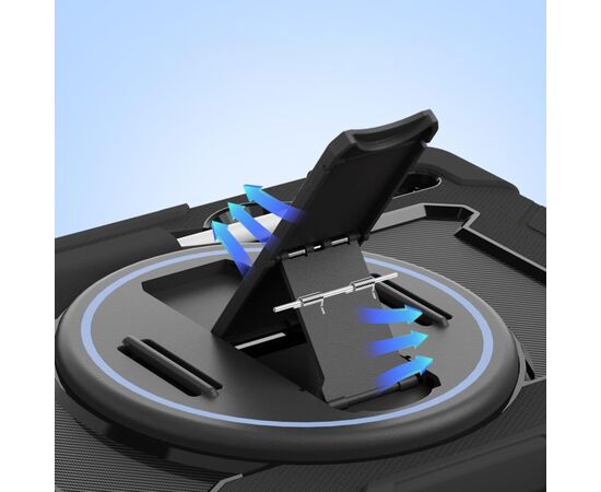 Чехол для планшета BeCover Samsung Galaxy Tab S9 Plus (SM-X810/SM-X816)/S9 FE Plus (SM-X610/SM-X616) 12.4" Black (712917), изображение 3