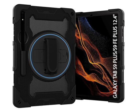 Чехол для планшета BeCover Samsung Galaxy Tab S9 Plus (SM-X810/SM-X816)/S9 FE Plus (SM-X610/SM-X616) 12.4" Black (712917)