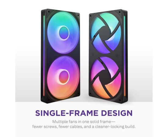 Система жидкостного охлаждения NZXT Kraken Core 360 Black with RGB fans Single Fra (RL-KR36C-B1), изображение 7