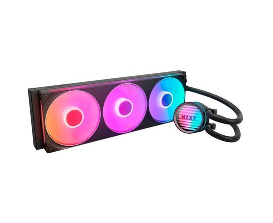 Система жидкостного охлаждения NZXT Kraken Core 360 Black with RGB fans Single Fra (RL-KR36C-B1)