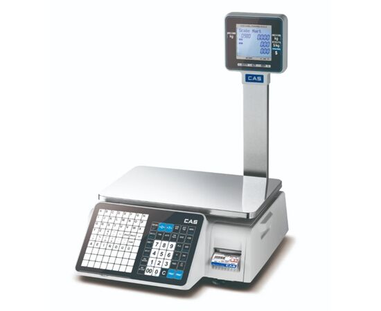 Весы торговые CAS CL-3500-P со стойкой (CL-3500-P)