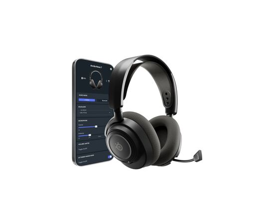 Наушники SteelSeries Arctis Nova 7P Gen 2 Wireless Black (61744), изображение 7