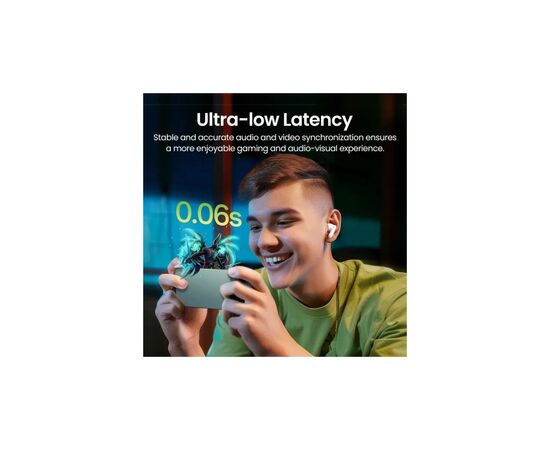Наушники Ugreen HiTune T3C Earbuds Bluetooth White (45110), изображение 8