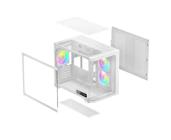 Корпус для ПК OCYPUS IOTA C50 WH CURVE ARGB DIGITAL (IOTA-C50-WHD300CD-GL), изображение 8