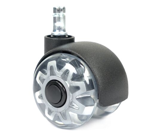 Ролик для кресла Аклас FI 11 D-60 декор, Прозрачный (00166282), изображение 2