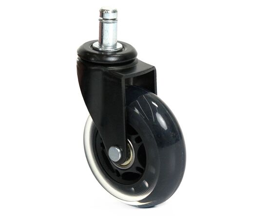 Ролик для кресла Аклас FI 11 бесшумный D-75, Прозрачный (00166278), изображение 2