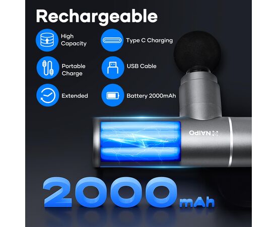 Массажер NAIPO NPMGUN-J11, изображение 12