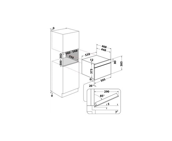 Микроволновая печь Whirlpool WMD44MW, изображение 4