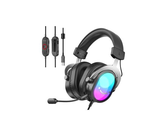 Наушники Fifine H16 7.1 RGB Black (H16), изображение 2