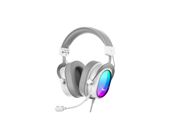 Наушники Fifine H16 7.1 RGB White (H16W), изображение 3
