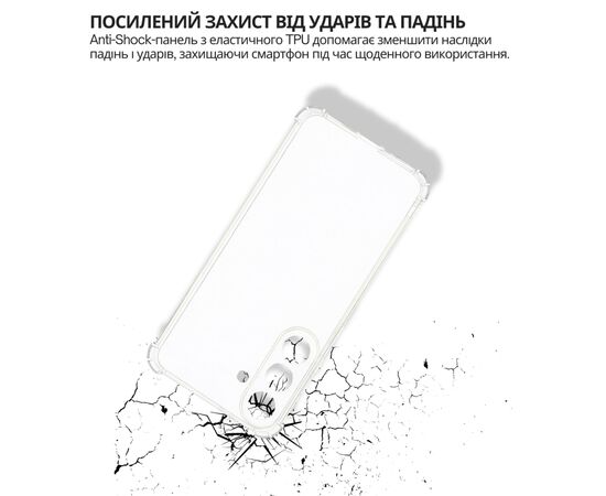 Чохол до мобільного телефона BeCover Anti-Shock Samsung Galaxy S26 Pro SM-S942U1 Clear (714889), зображення 3