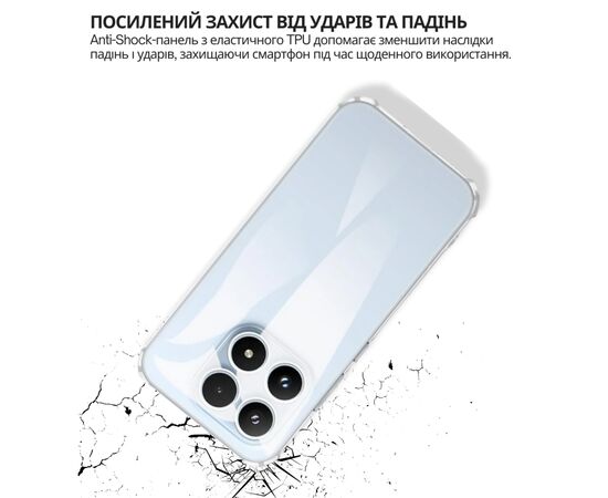 Чохол до мобільного телефона BeCover Anti-Shock Xiaomi 17 Clear (714955), зображення 5