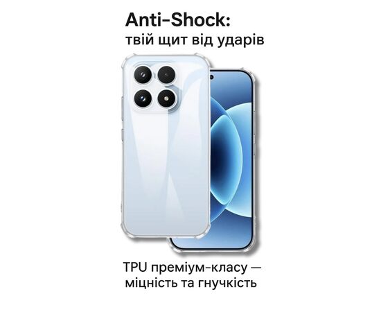 Чохол до мобільного телефона BeCover Anti-Shock Xiaomi 17 Clear (714955), зображення 6