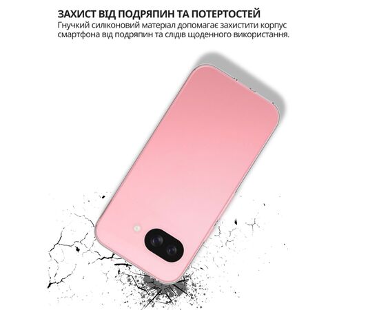 Чохол до мобільного телефона BeCover silicone Google Pixel 9a Transparent (714947), зображення 3