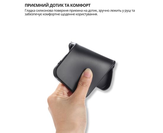 Чохол до мобільного телефона BeCover silicone Honor 400 Black (714944), зображення 5