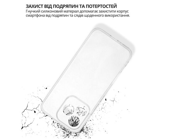 Чохол до мобільного телефона BeCover silicone Honor 400 Lite Transparent (714909), зображення 3
