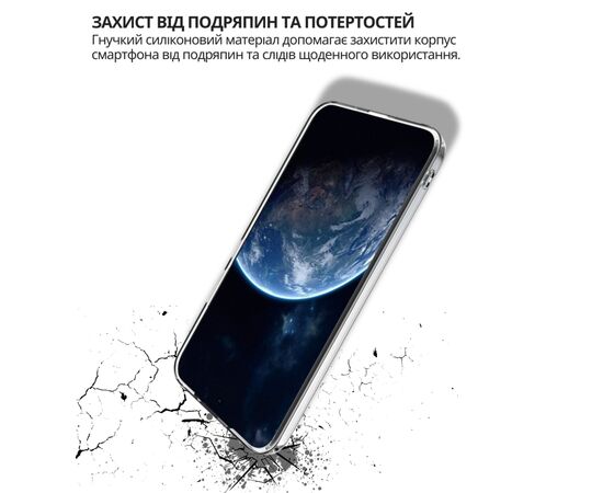 Чохол до мобільного телефона BeCover silicone Honor 400 Transparent (714945), зображення 2