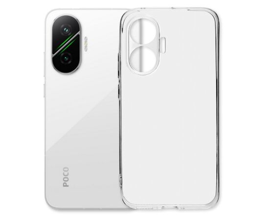 Чохол до мобільного телефона BeCover silicone Poco F7 Transparent (714910), зображення 3
