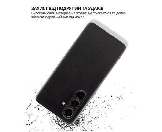 Чохол до мобільного телефона BeCover silicone Samsung Galaxy A57 5G SM-A576 Black (714857), зображення 5