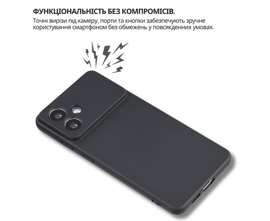 Чохол до мобільного телефона BeCover silicone Samsung Galaxy S26 Edge SM-S947 Black (714878), зображення 6
