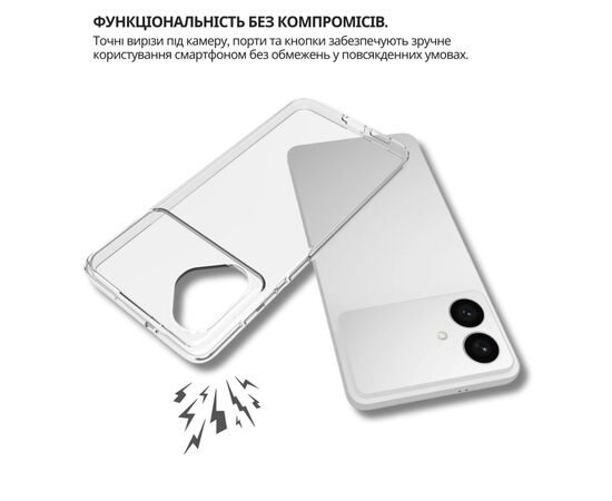 Чохол до мобільного телефона BeCover silicone Samsung Galaxy S26 Edge SM-S947 Transparent (714879), зображення 5