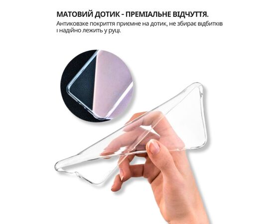 Чохол до мобільного телефона BeCover silicone Samsung Galaxy S26 SM-S942 Transparent (714877), зображення 5