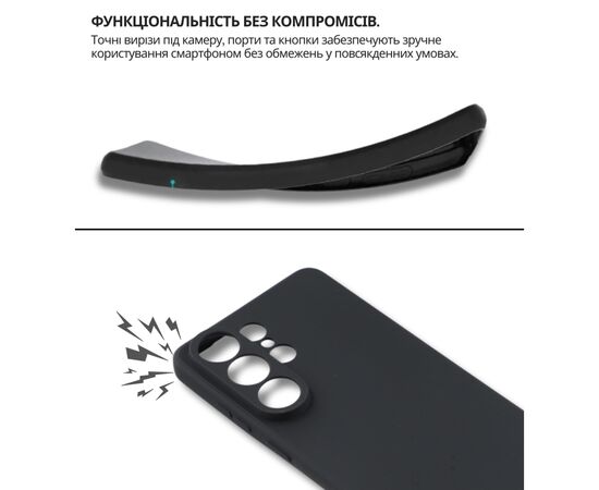 Чохол до мобільного телефона BeCover silicone Samsung Galaxy S26 Ultra SM-S948 Black (714884), зображення 5