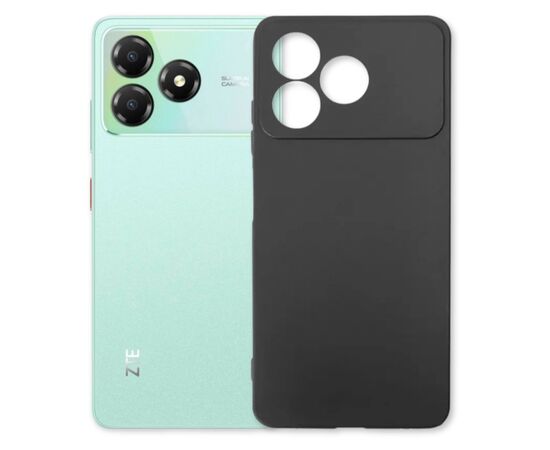 Чохол до мобільного телефона BeCover silicone ZTE Blade A36 / Nubia A36 Black (714936), зображення 2