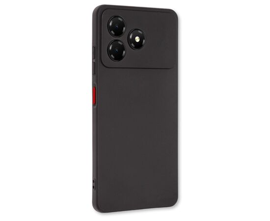 Чохол до мобільного телефона BeCover silicone ZTE Blade A36 / Nubia A36 Black (714936), зображення 3