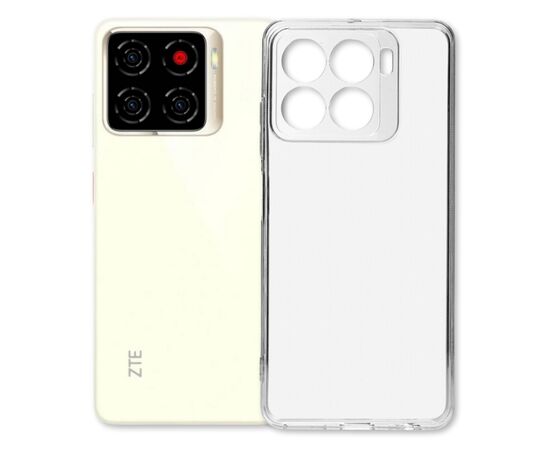 Чохол до мобільного телефона BeCover silicone ZTE Blade A56 Transparent (714907), зображення 3