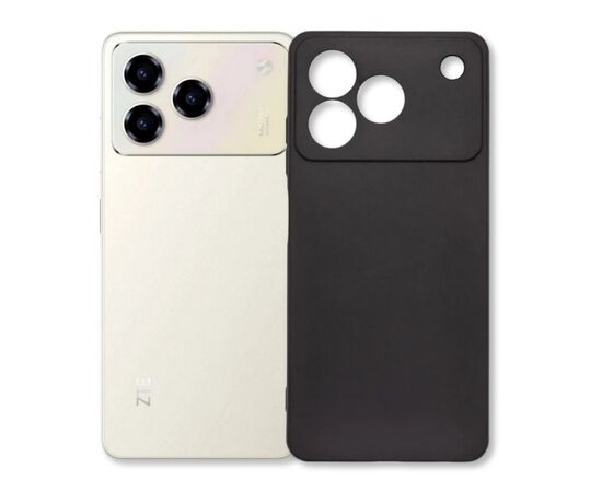 Чохол до мобільного телефона BeCover silicone ZTE Blade A76 4G Black (714934), зображення 2