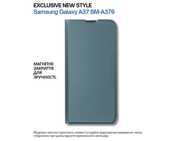Чохол до мобільного телефона BeCover Exclusive New Style Samsung Galaxy A37 SM-A376 Dark Green (714925), зображення 5