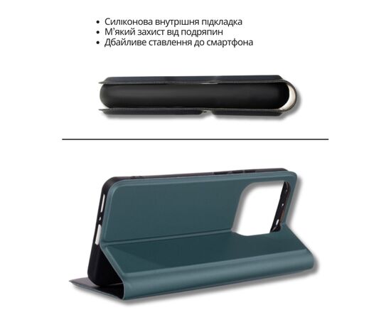 Чохол до мобільного телефона BeCover Exclusive New Style Xiaomi Redmi Note 15 Pro 4G Dark Green (714931), зображення 7