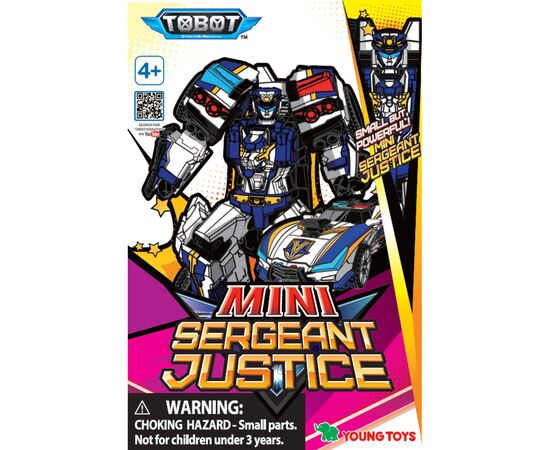 Трансформер Tobot мини Тобот Сержант Джастис НП (301211), изображение 3