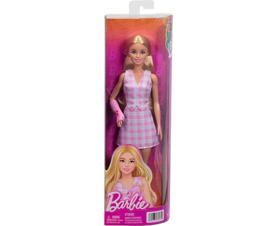 Кукла Barbie Модница – розовая клетка (JJN56), изображение 5