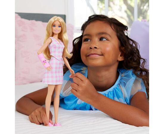 Кукла Barbie Модница – розовая клетка (JJN56), изображение 6