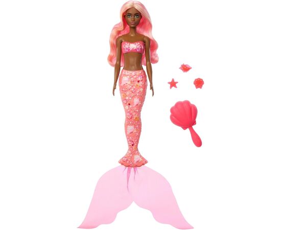 Лялька Barbie Русалонька Color Reveal серії Морські скарби (сюрприз) (JMW61), зображення 5