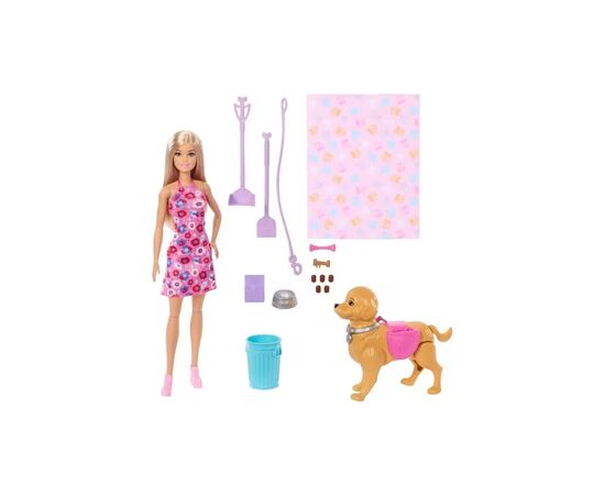 Лялька Barbie Прогулянка з песиком (JJB46), зображення 4