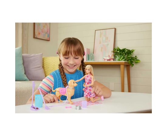 Лялька Barbie Прогулянка з песиком (JJB46), зображення 8
