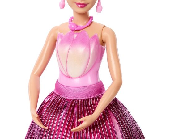 Лялька Barbie Набір-сюрприз з лялькою Barbie Petal Pop Рожевий тюльпан (JMF57), зображення 4