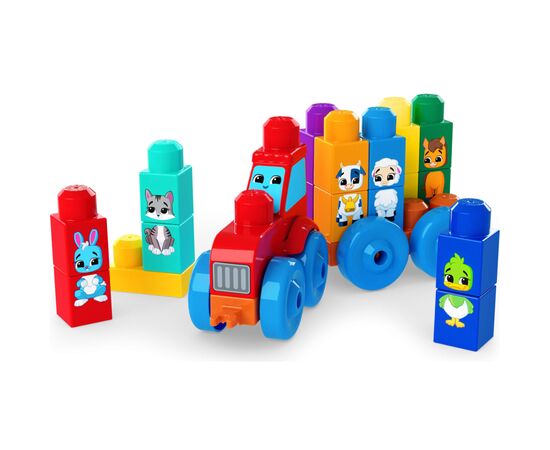 Конструктор Mega Bloks Трактор с животными (JKG33), изображение 2