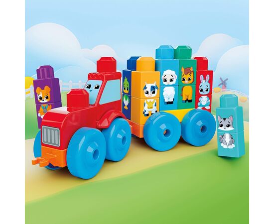 Конструктор Mega Bloks Трактор с животными (JKG33), изображение 6